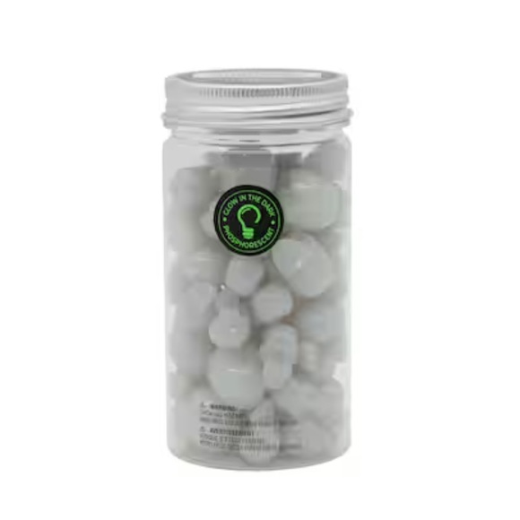 ASHLAND Glow-in-the-Dark Skulls Decorative Filler 5oz NEW - Picture 2 of 6